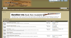 Desktop Screenshot of k98kforum.com